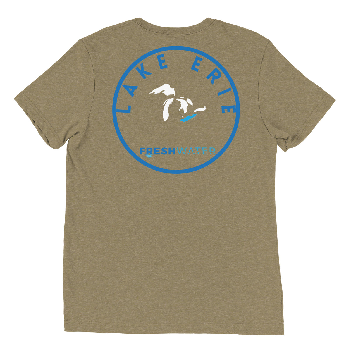 Lake Erie Freshwater OL FB Short sleeve t-shirt