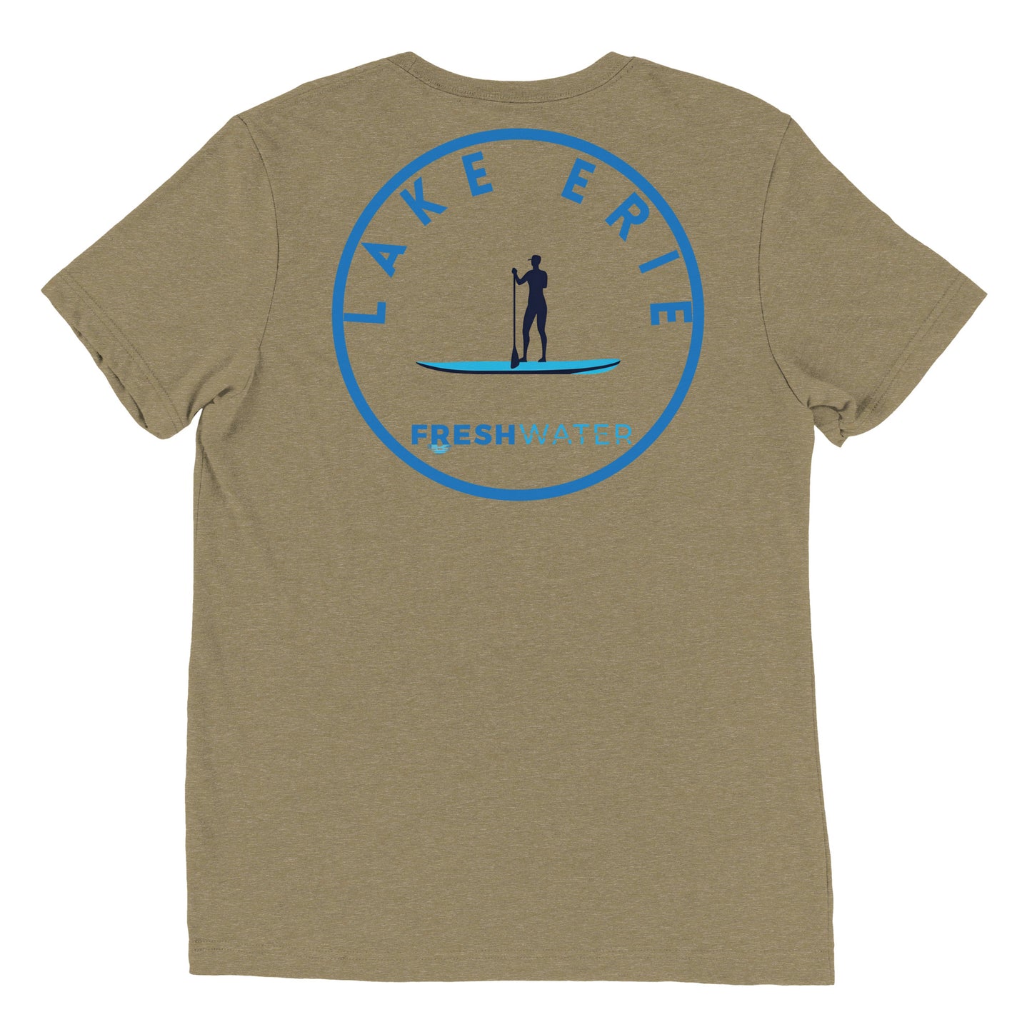 Lake Erie Great Lakes Freshwater Paddle FB Short sleeve t-shirt