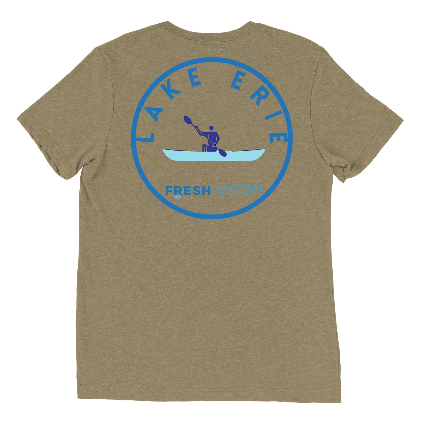 Lake Erie Great Lakes Freshwater Kayak Short sleeve t-shirt