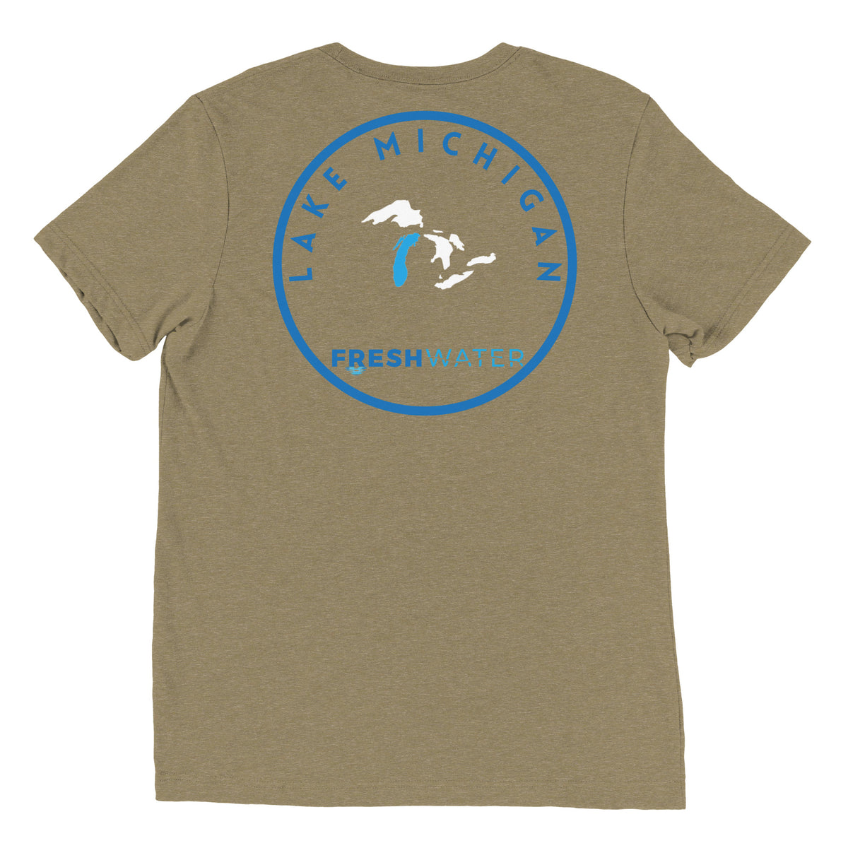 Lake Michigan Freshwater GL Short sleeve t-shirt