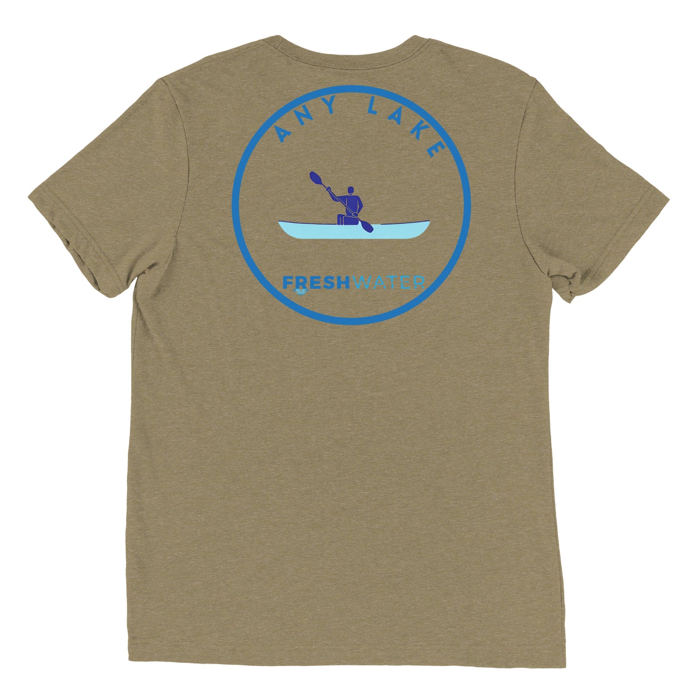 Custom Freshwater Kayak Short sleeve t-shirt