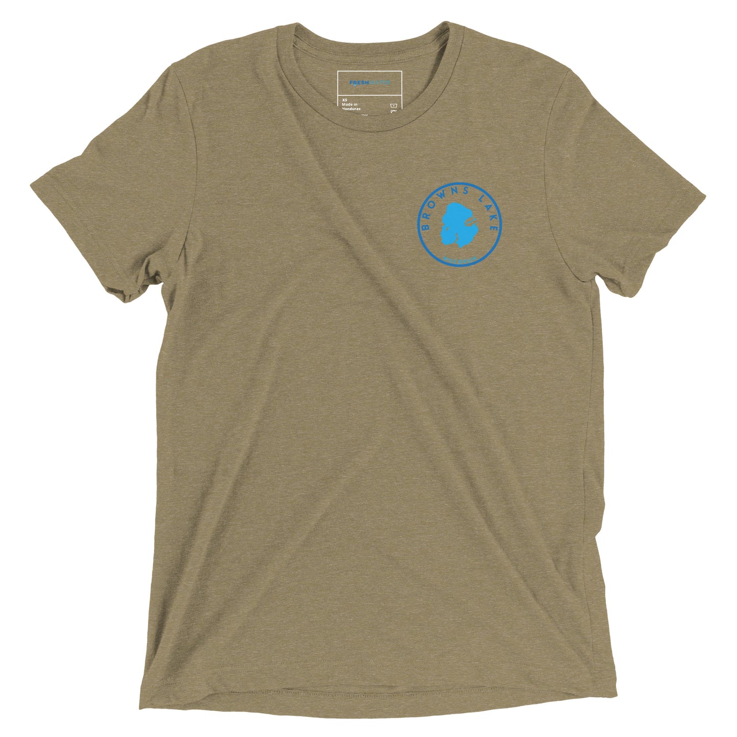 Browns Lake Wisconsin Freshwater SO Short sleeve t-shirt