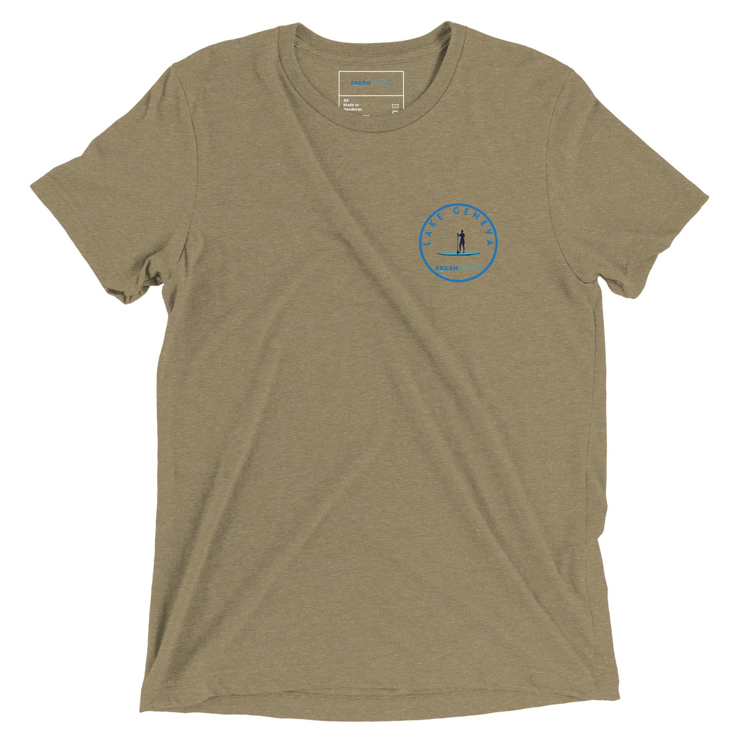 Lake Geneva Wisconsin Freshwater Paddle Short sleeve t-shirt