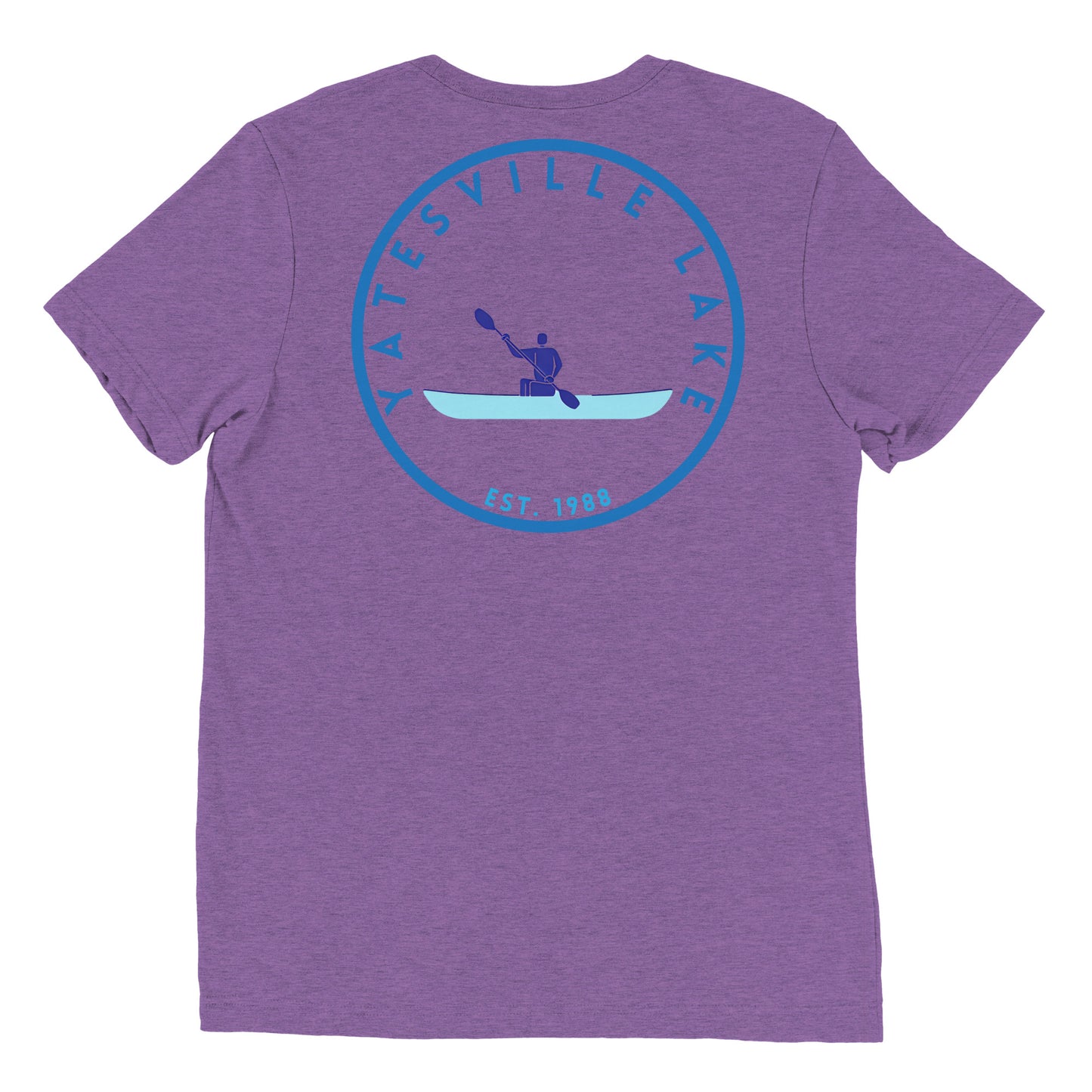 Yatesville Lake Kentucky Freshwater Kayak FB Short sleeve t-shirt