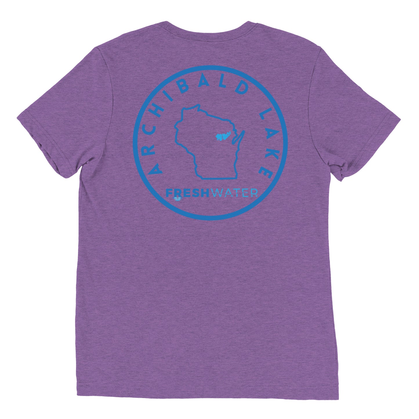 Archibald Lake Wisconsin Freshwater SO FB Short sleeve t-shirt