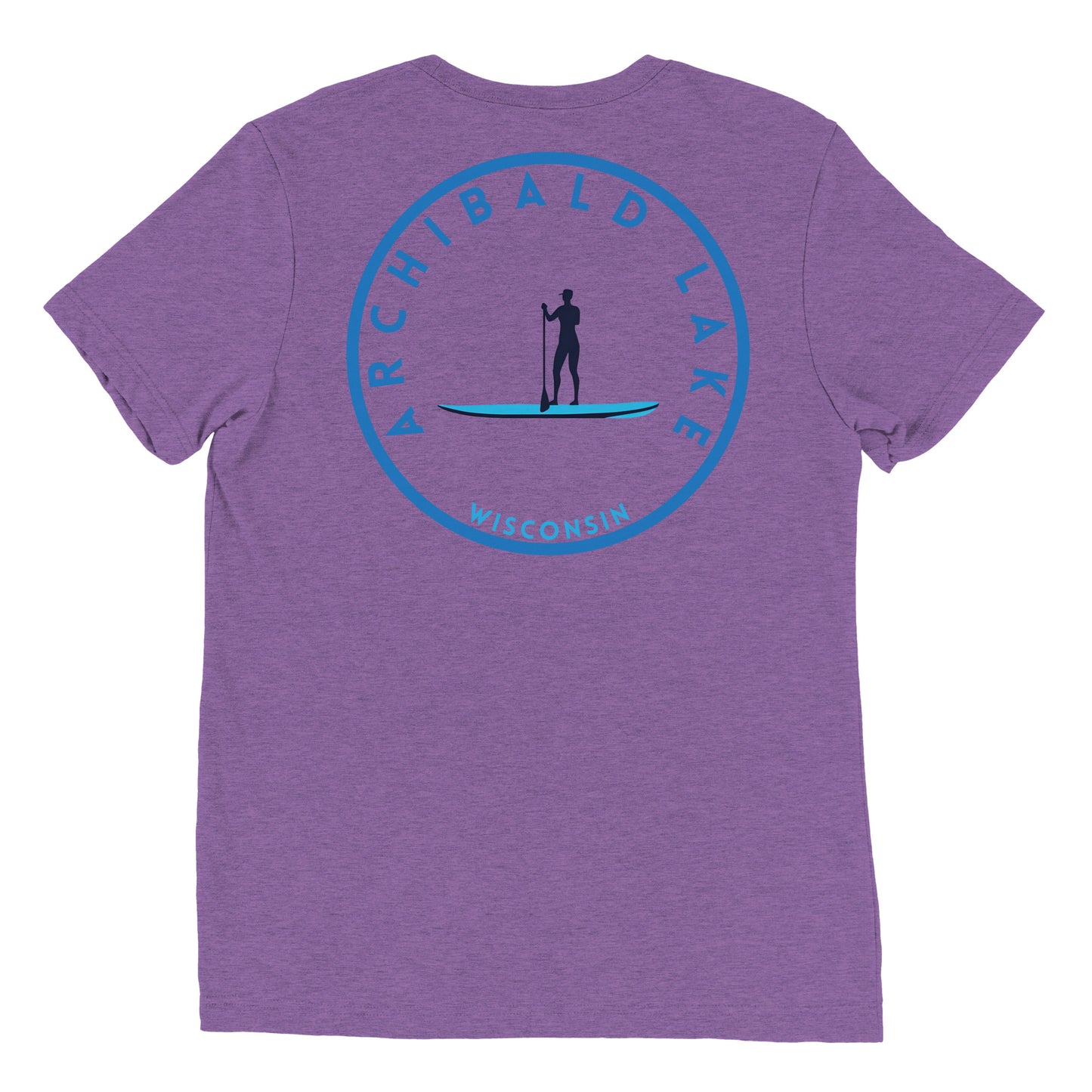 Archibald Lake Wisconsin Freshwater Paddle FB Short sleeve t-shirt