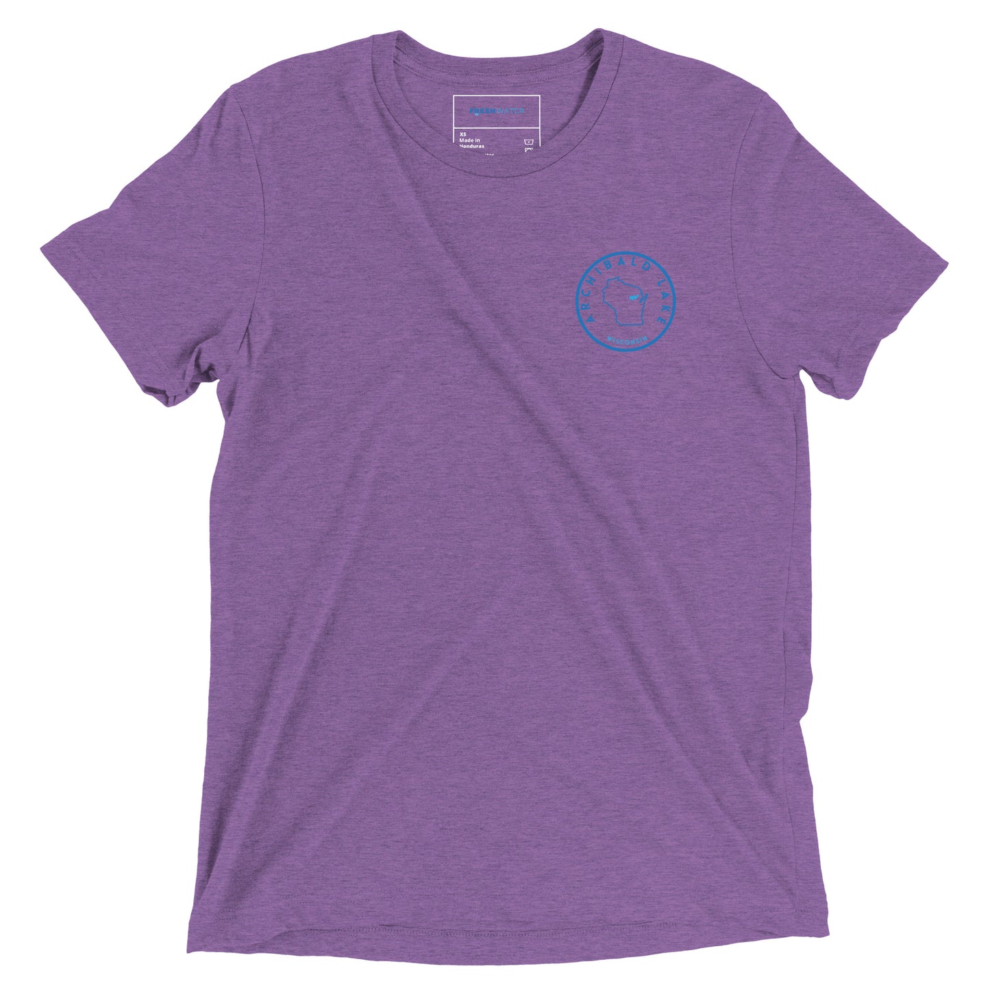 Archibald Lake Wisconsin Freshwater SO FB Short sleeve t-shirt