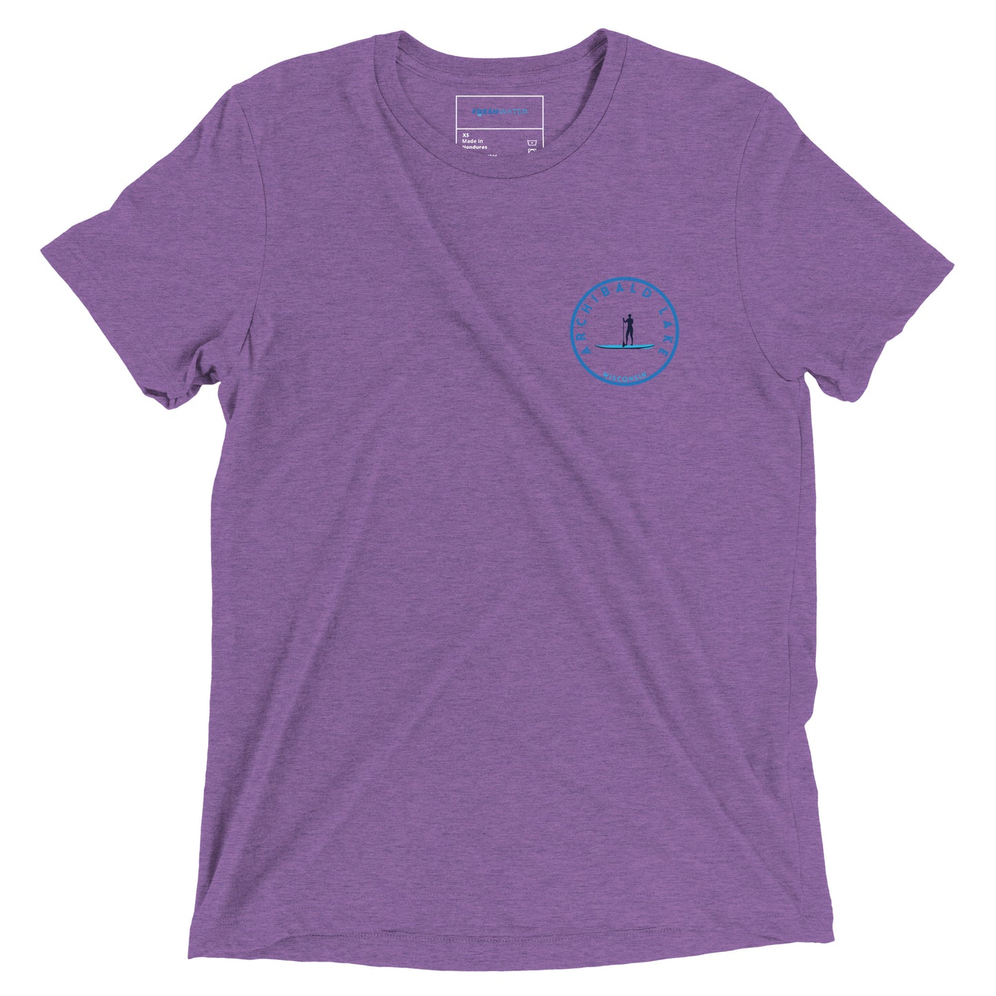 Archibald Lake Wisconsin Freshwater Paddle FB Short sleeve t-shirt