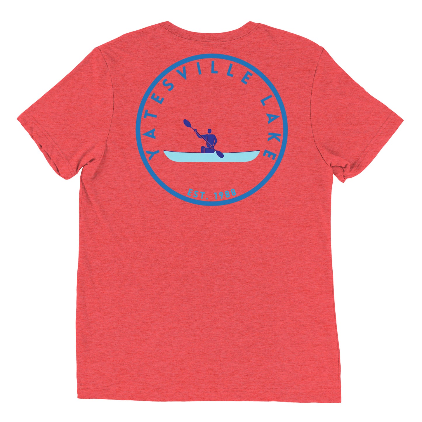 Yatesville Lake Kentucky Freshwater Kayak FB Short sleeve t-shirt