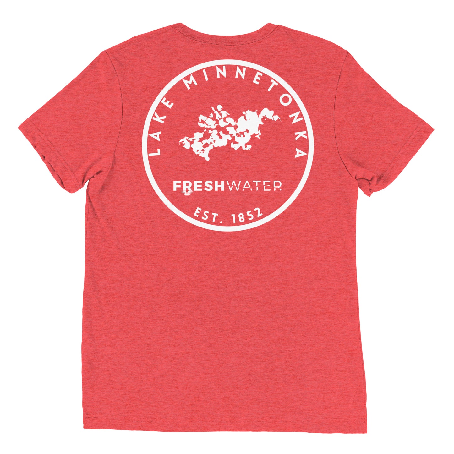 Lake Minnetonka Minnesota Freshwater LO BW Short sleeve t-shirt