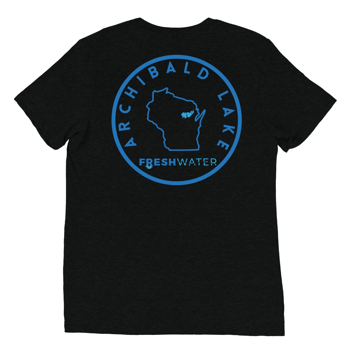 Archibald Lake Wisconsin Freshwater SO FB Short sleeve t-shirt