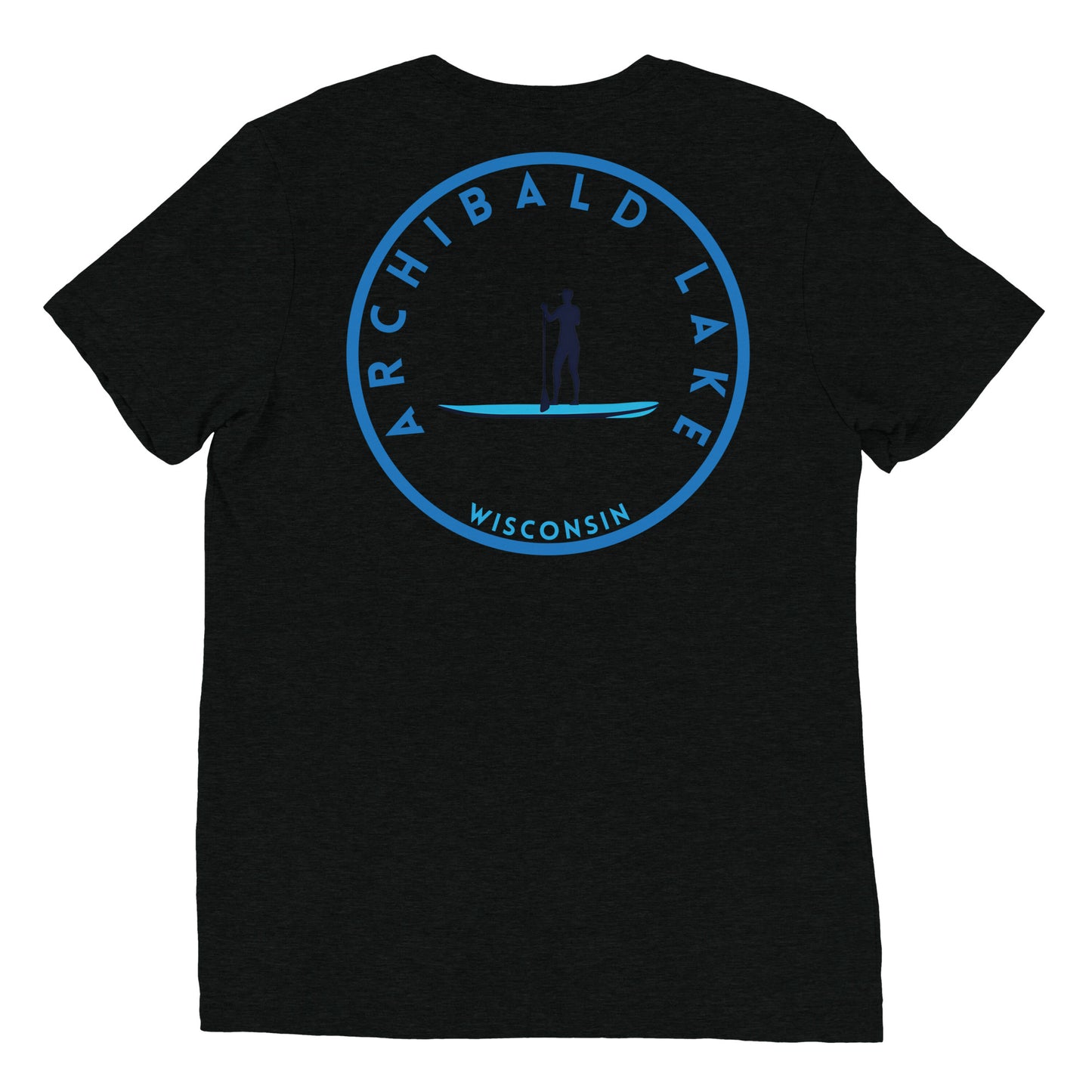 Archibald Lake Wisconsin Freshwater Paddle FB Short sleeve t-shirt