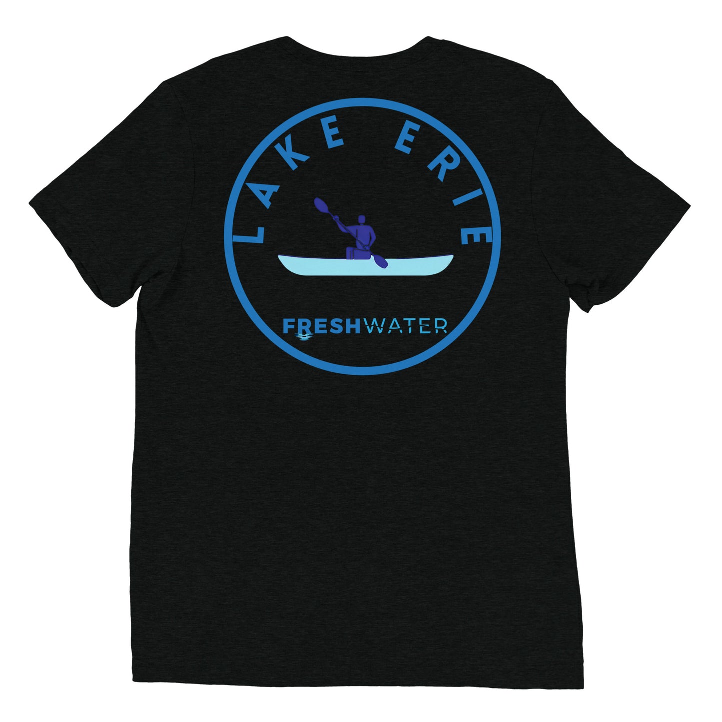 Lake Erie Great Lakes Freshwater Kayak Short sleeve t-shirt