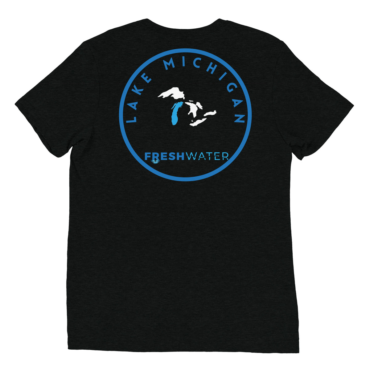 Lake Michigan Freshwater GL Short sleeve t-shirt