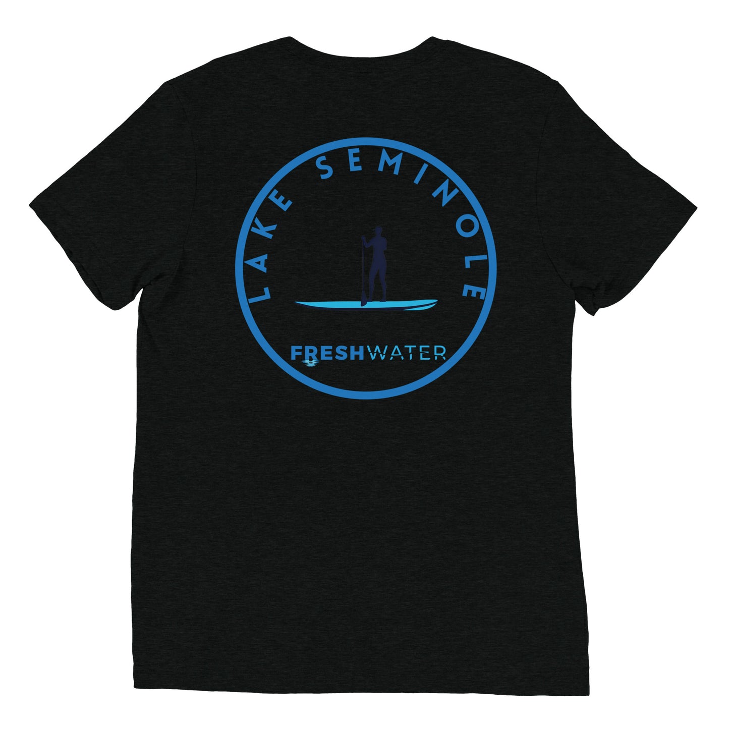 Lake Seminole Florida Georgia Alabama Freshwater Paddle Short sleeve t-shirt