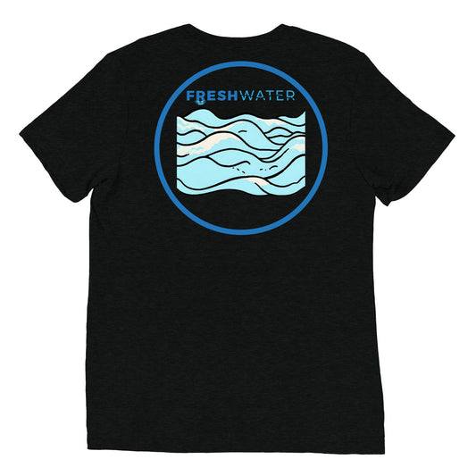 Freshwater Waves Short sleeve t-shirt