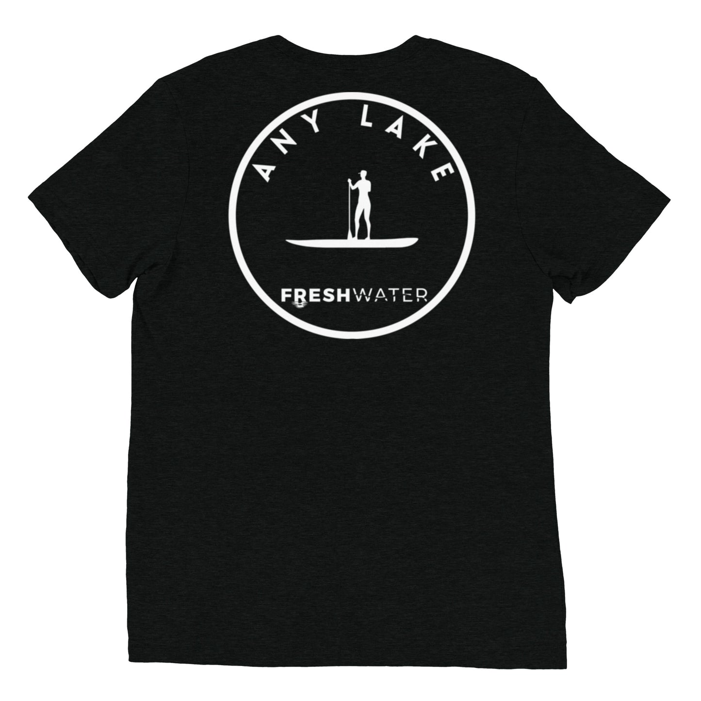 Freshwater Paddle BW Custom Short sleeve t-shirt