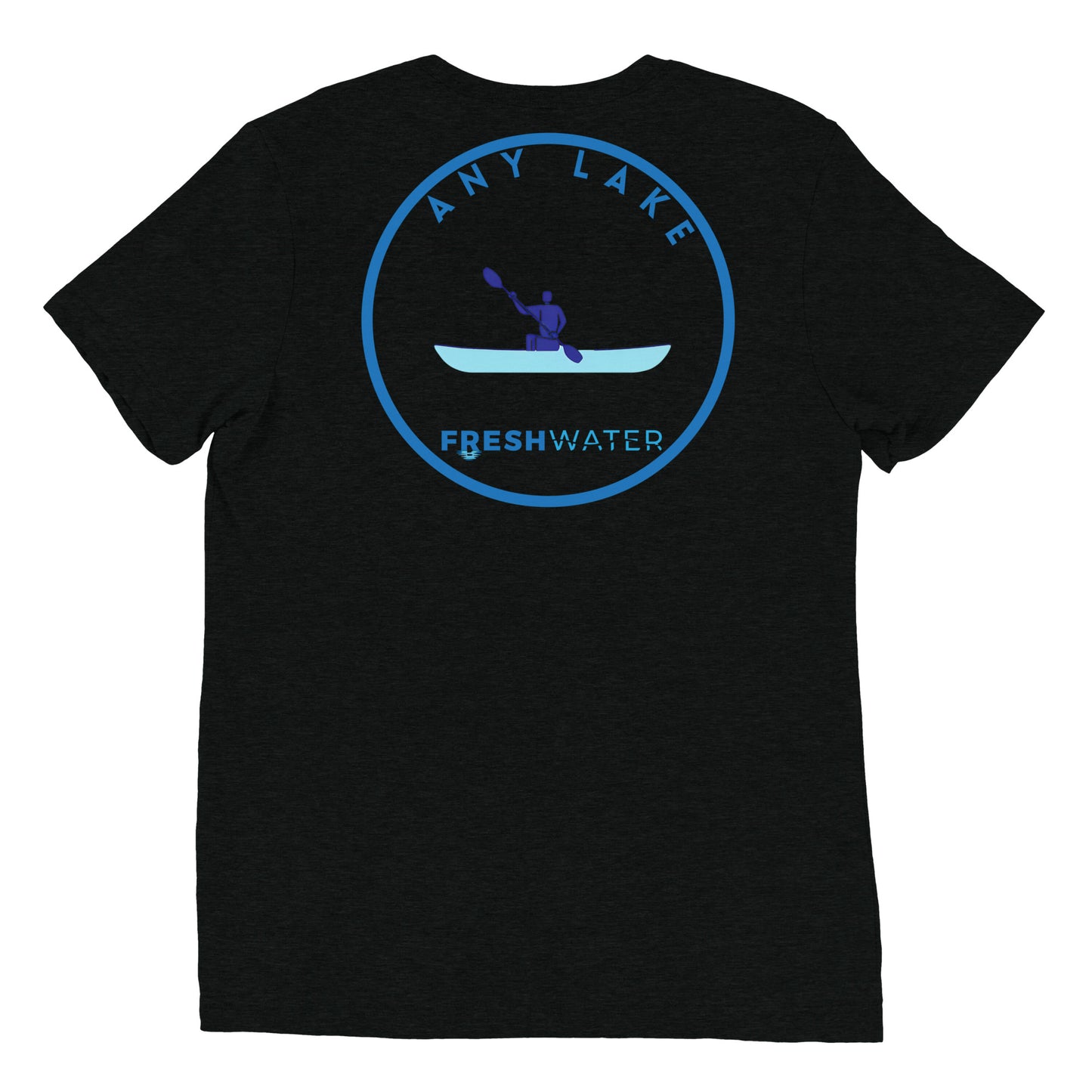 Custom Freshwater Kayak Short sleeve t-shirt