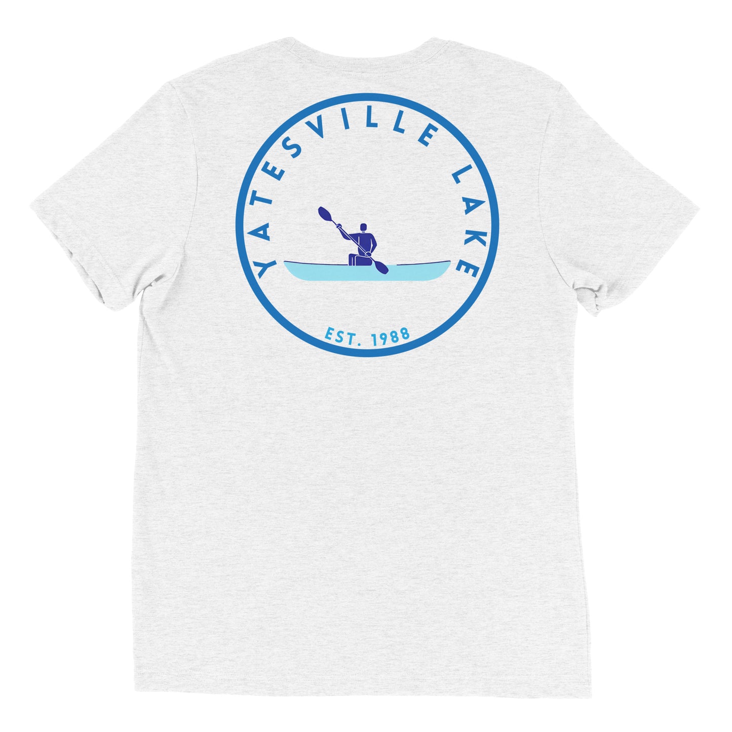Yatesville Lake Kentucky Freshwater Kayak FB Short sleeve t-shirt