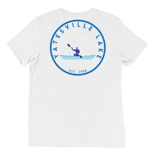 Yatesville Lake Kentucky Freshwater Kayak FB Short sleeve t-shirt