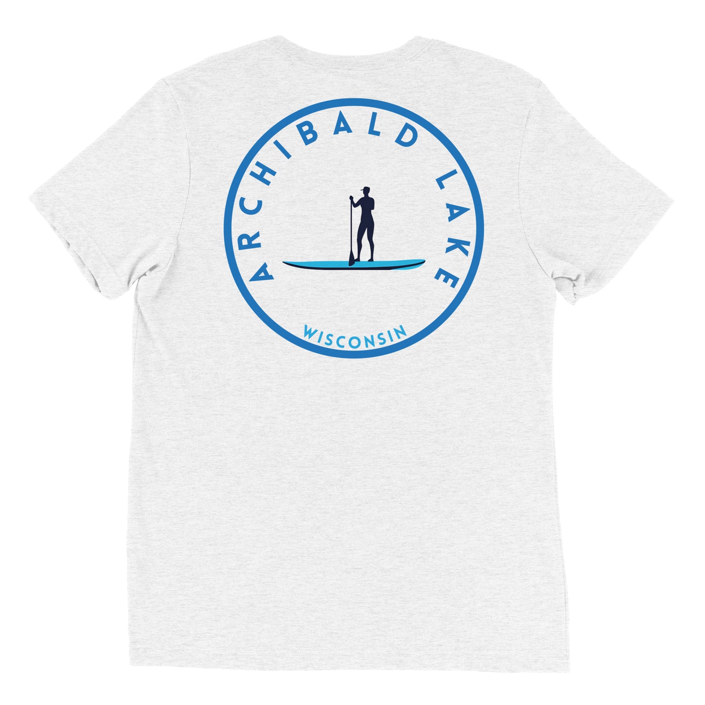 Archibald Lake Wisconsin Freshwater Paddle FB Short sleeve t-shirt