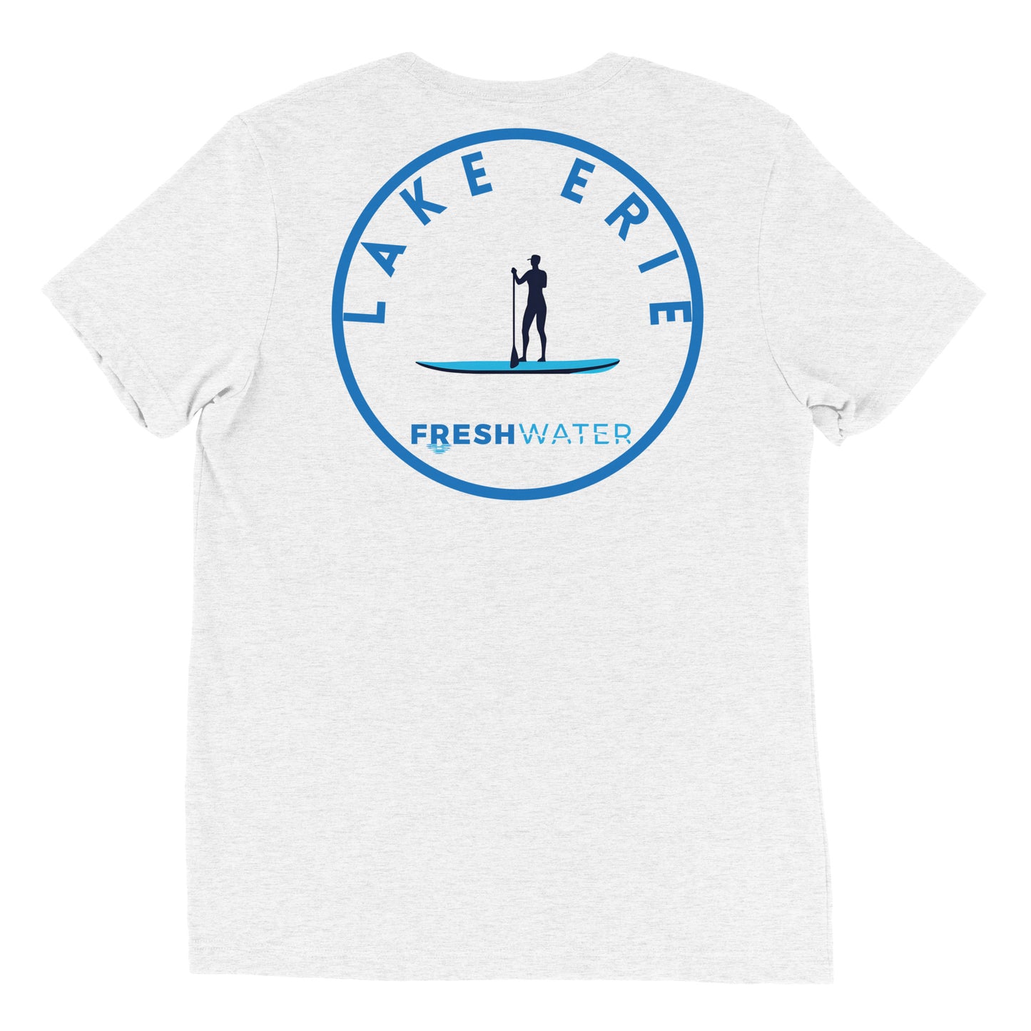 Lake Erie Great Lakes Freshwater Paddle FB Short sleeve t-shirt