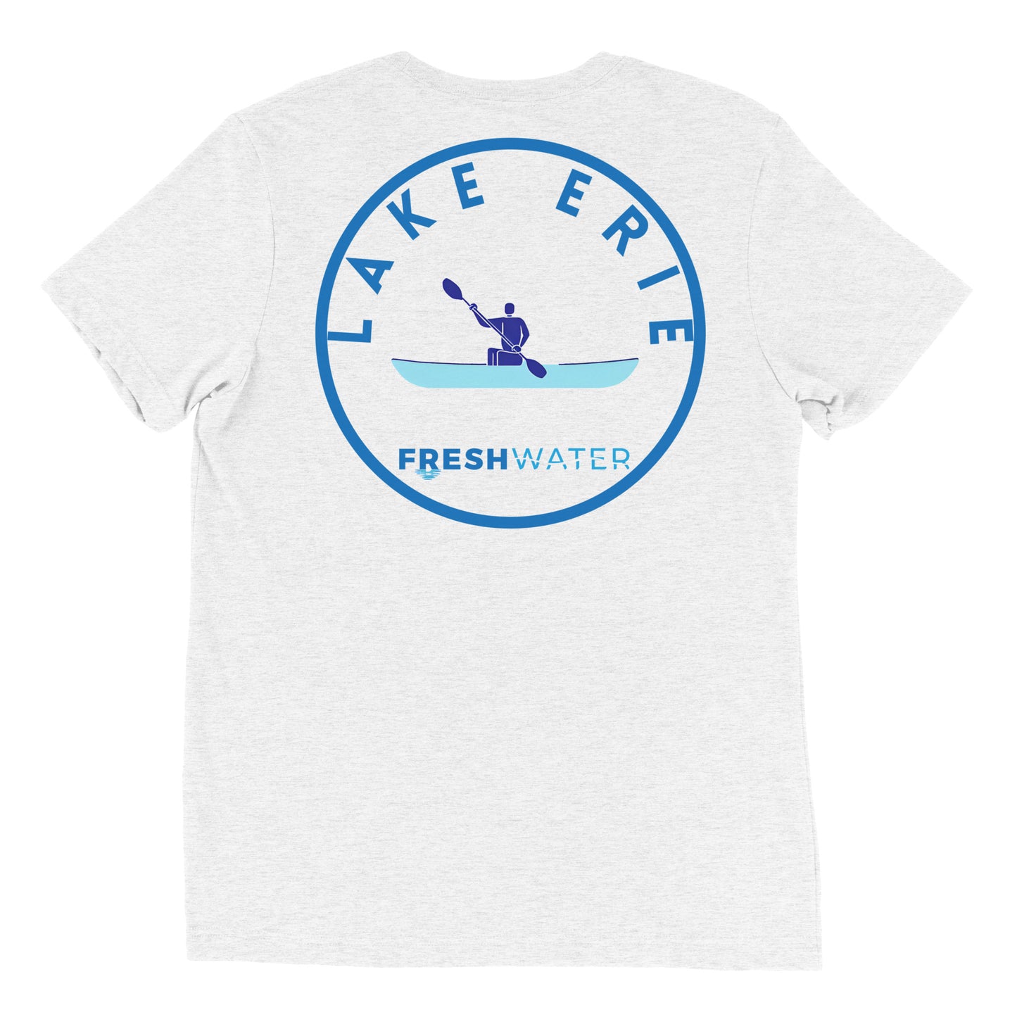 Lake Erie Great Lakes Freshwater Kayak Short sleeve t-shirt