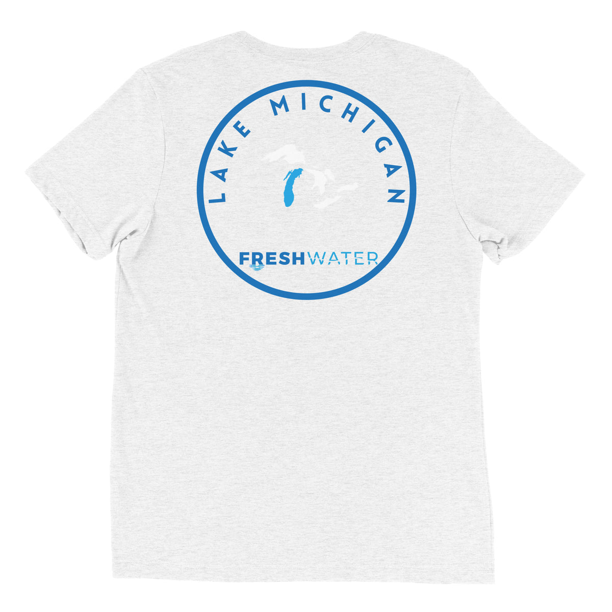 Lake Michigan Freshwater GL Short sleeve t-shirt