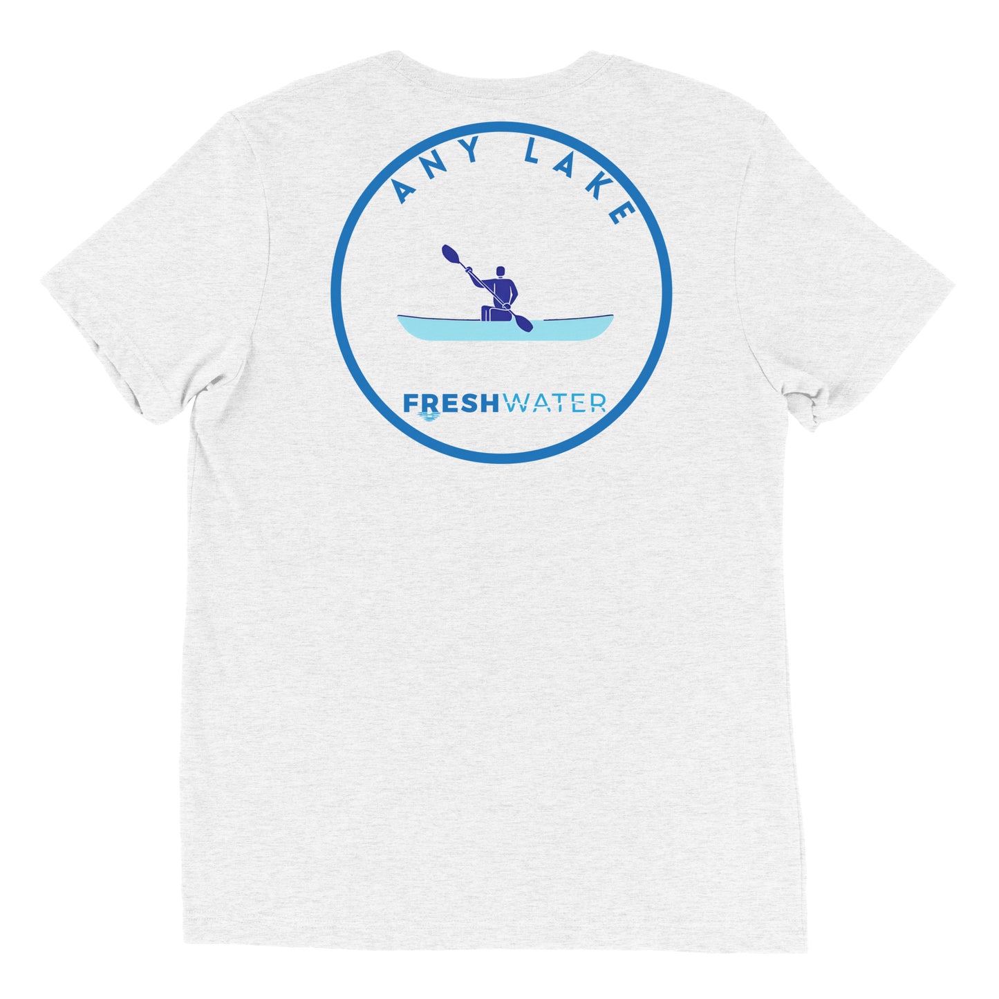 Custom Freshwater Kayak Short sleeve t-shirt