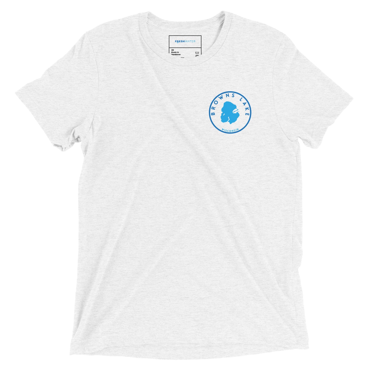 Browns Lake Wisconsin Freshwater SO Short sleeve t-shirt