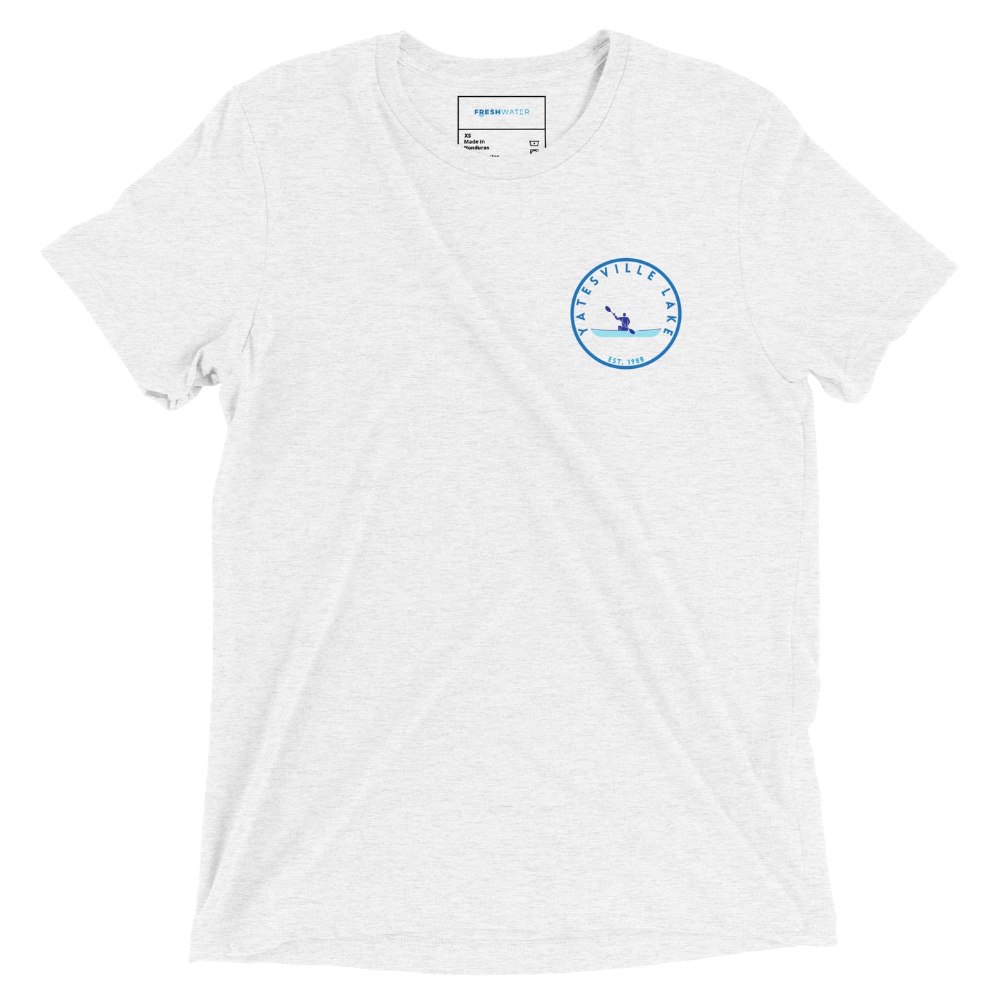 Yatesville Lake Kentucky Freshwater Kayak FB Short sleeve t-shirt