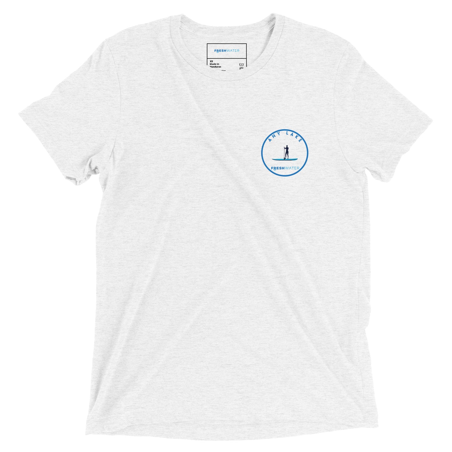 Custom Freshwater Paddle Blue Short sleeve t-shirt