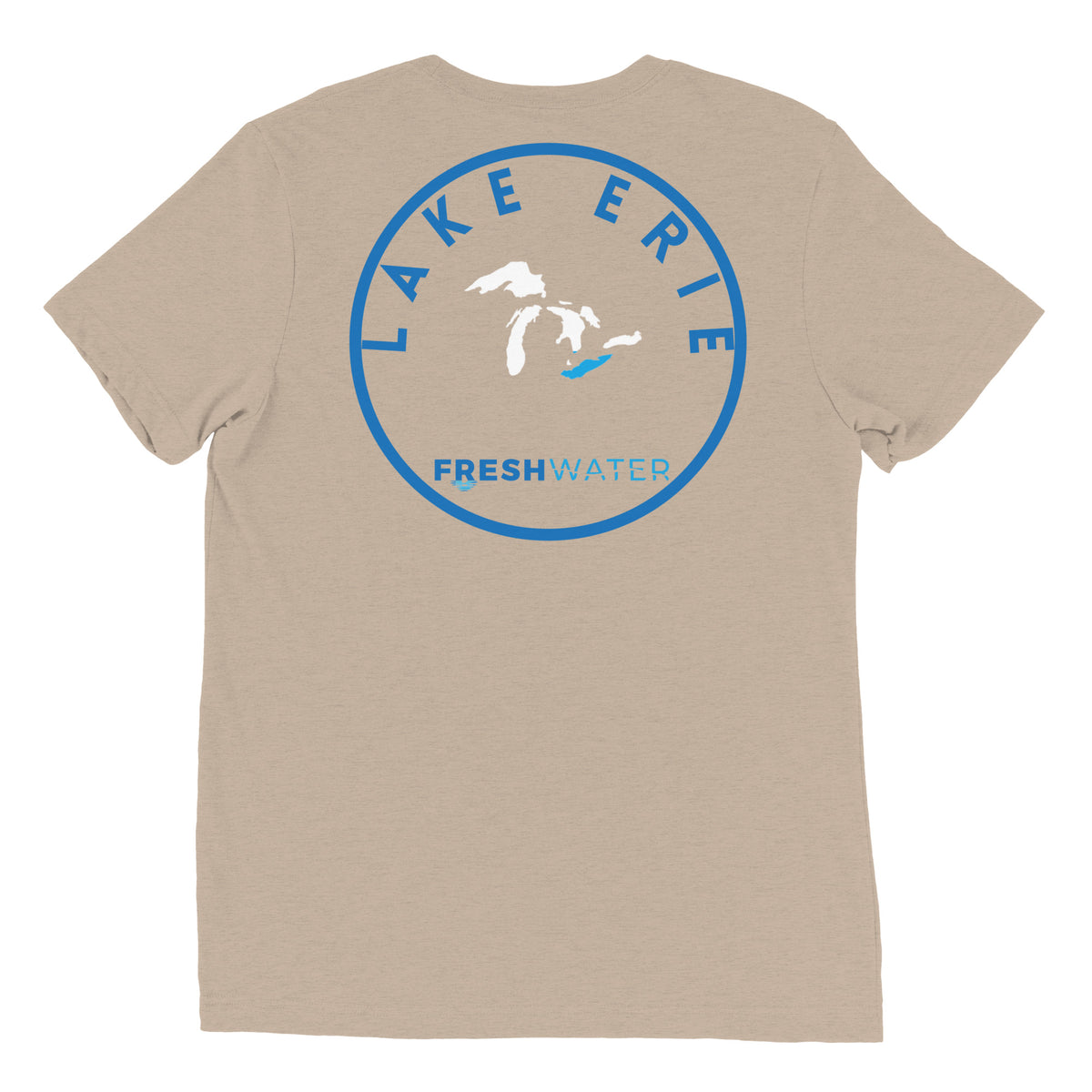 Lake Erie Freshwater OL FB Short sleeve t-shirt