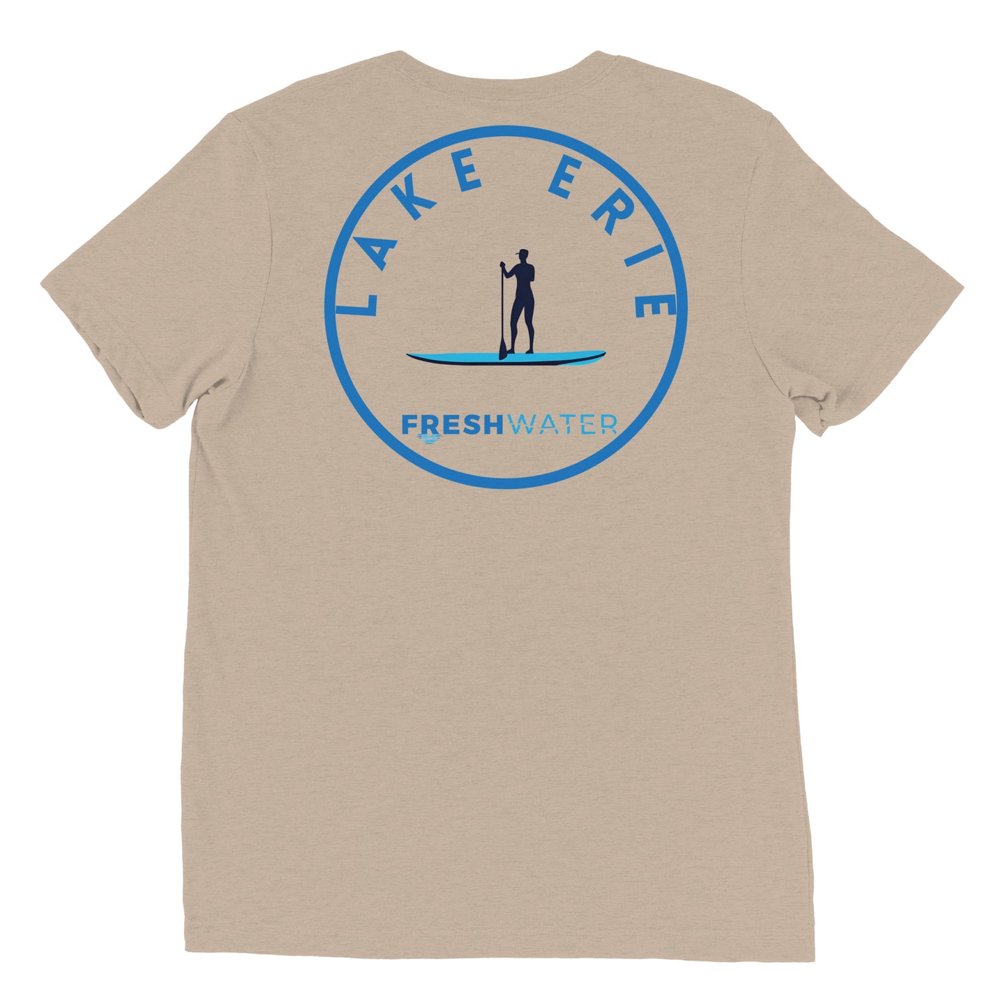 Lake Erie Great Lakes Freshwater Paddle FB Short sleeve t-shirt