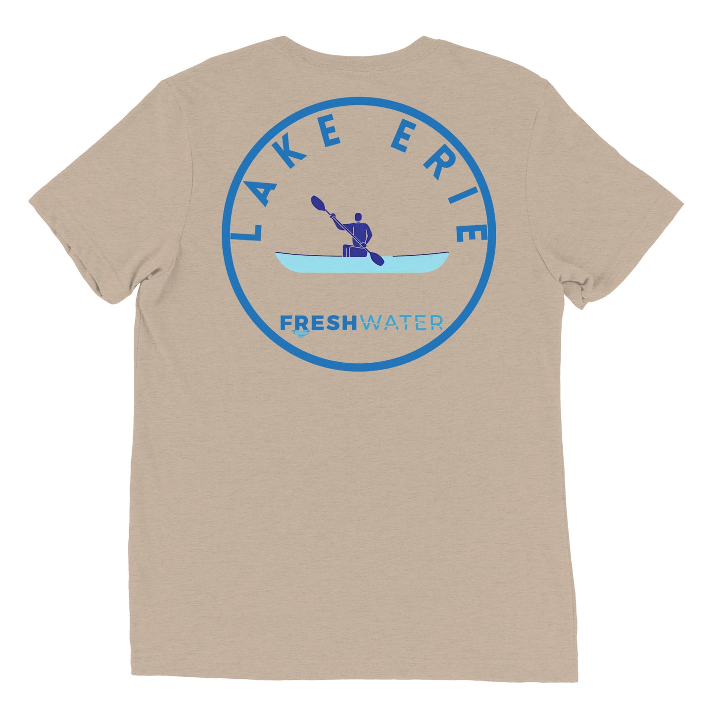 Lake Erie Great Lakes Freshwater Kayak Short sleeve t-shirt