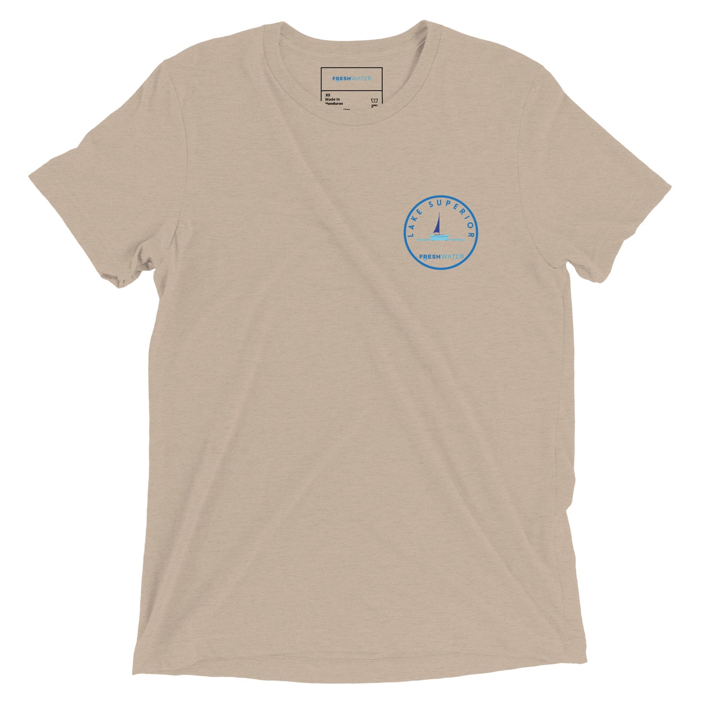 Lake Superior Freshwater Sailing Short sleeve t-shirt