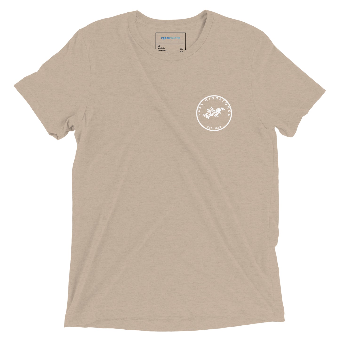 Lake Minnetonka Minnesota Freshwater LO BW Short sleeve t-shirt