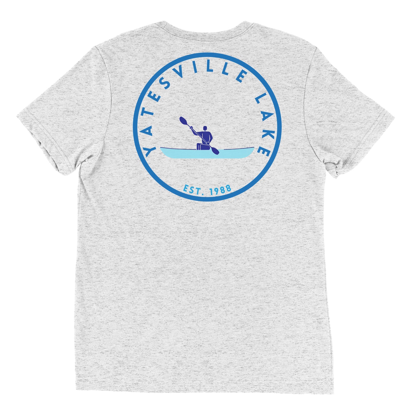 Yatesville Lake Kentucky Freshwater Kayak FB Short sleeve t-shirt