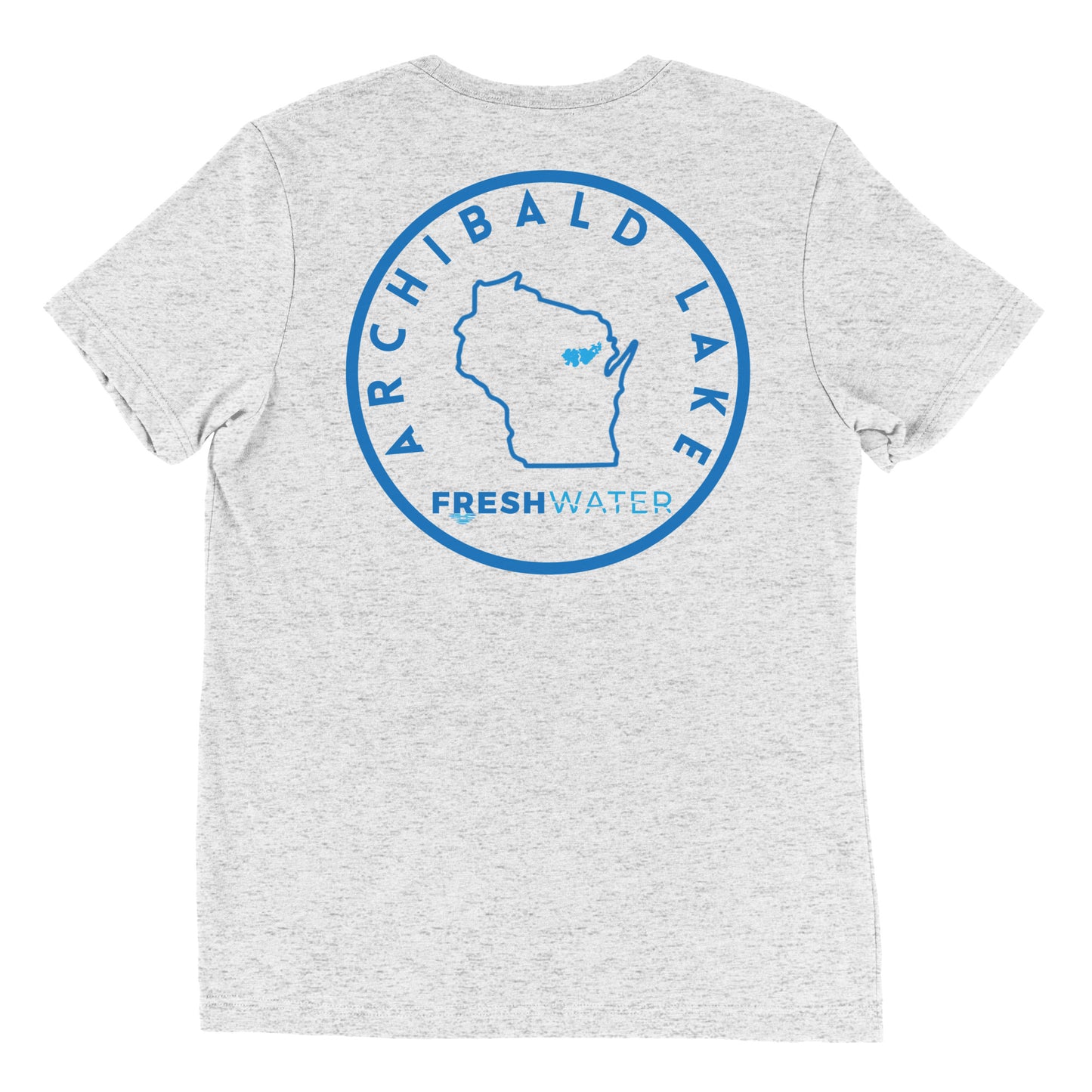 Archibald Lake Wisconsin Freshwater SO FB Short sleeve t-shirt