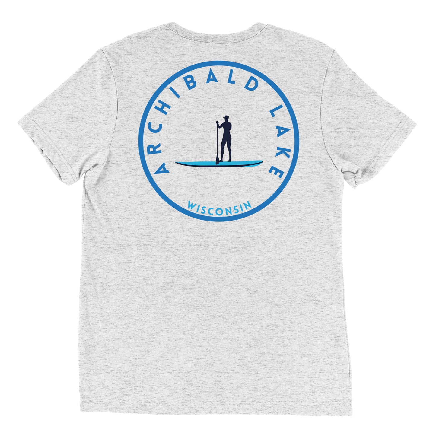 Archibald Lake Wisconsin Freshwater Paddle FB Short sleeve t-shirt