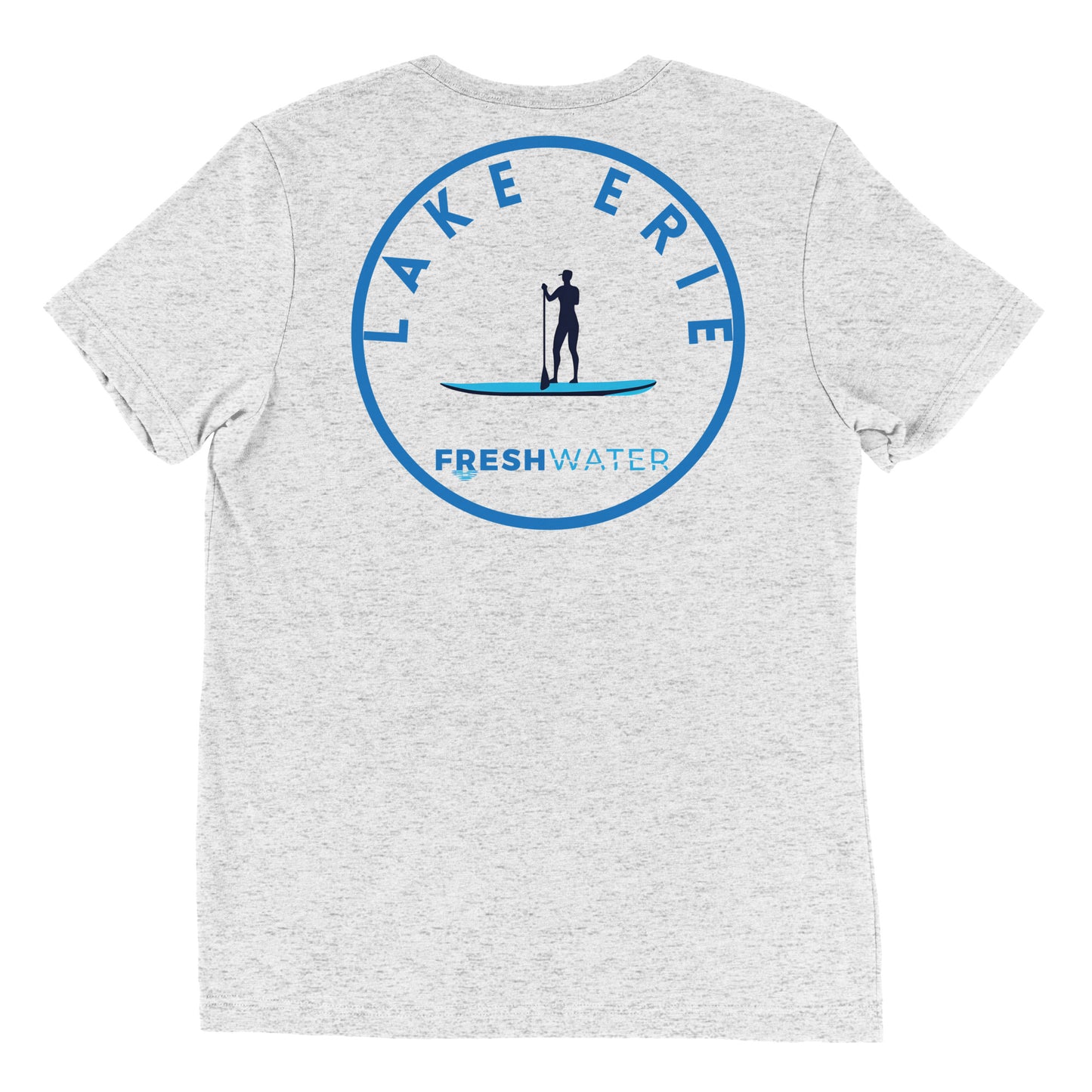 Lake Erie Great Lakes Freshwater Paddle FB Short sleeve t-shirt
