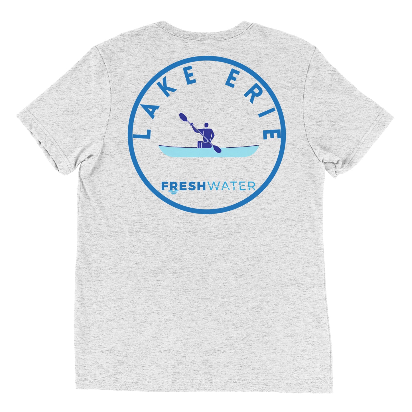 Lake Erie Great Lakes Freshwater Kayak Short sleeve t-shirt
