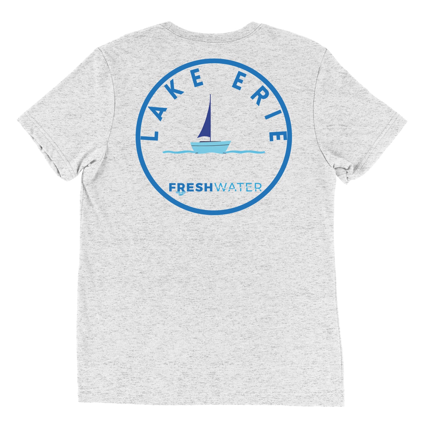 Lake Erie Great Lakes Freshwater Sailing Short sleeve t-shirt
