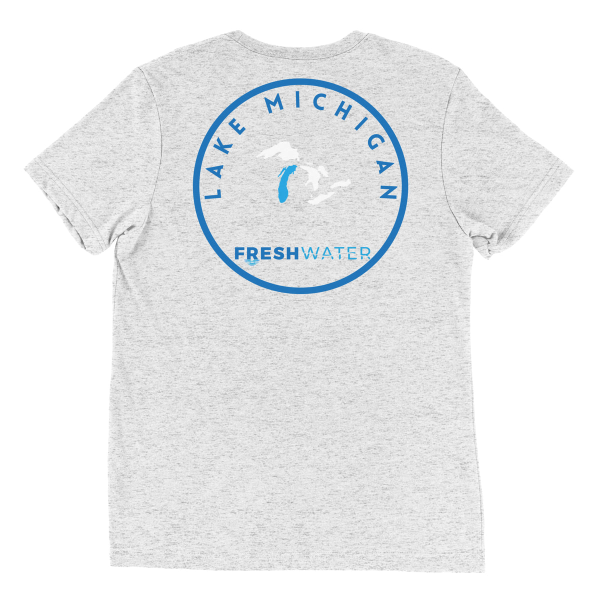 Lake Michigan Freshwater GL Short sleeve t-shirt