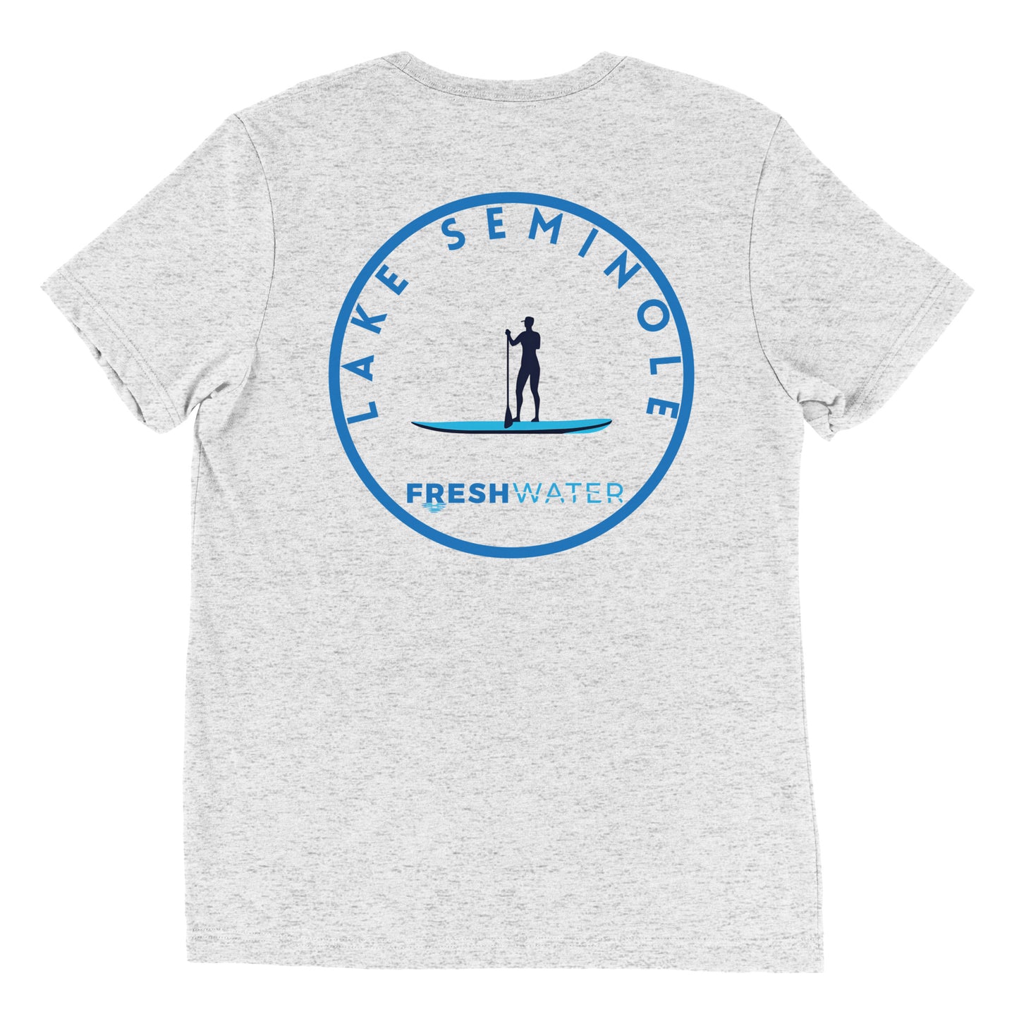 Lake Seminole Florida Georgia Alabama Freshwater Paddle Short sleeve t-shirt