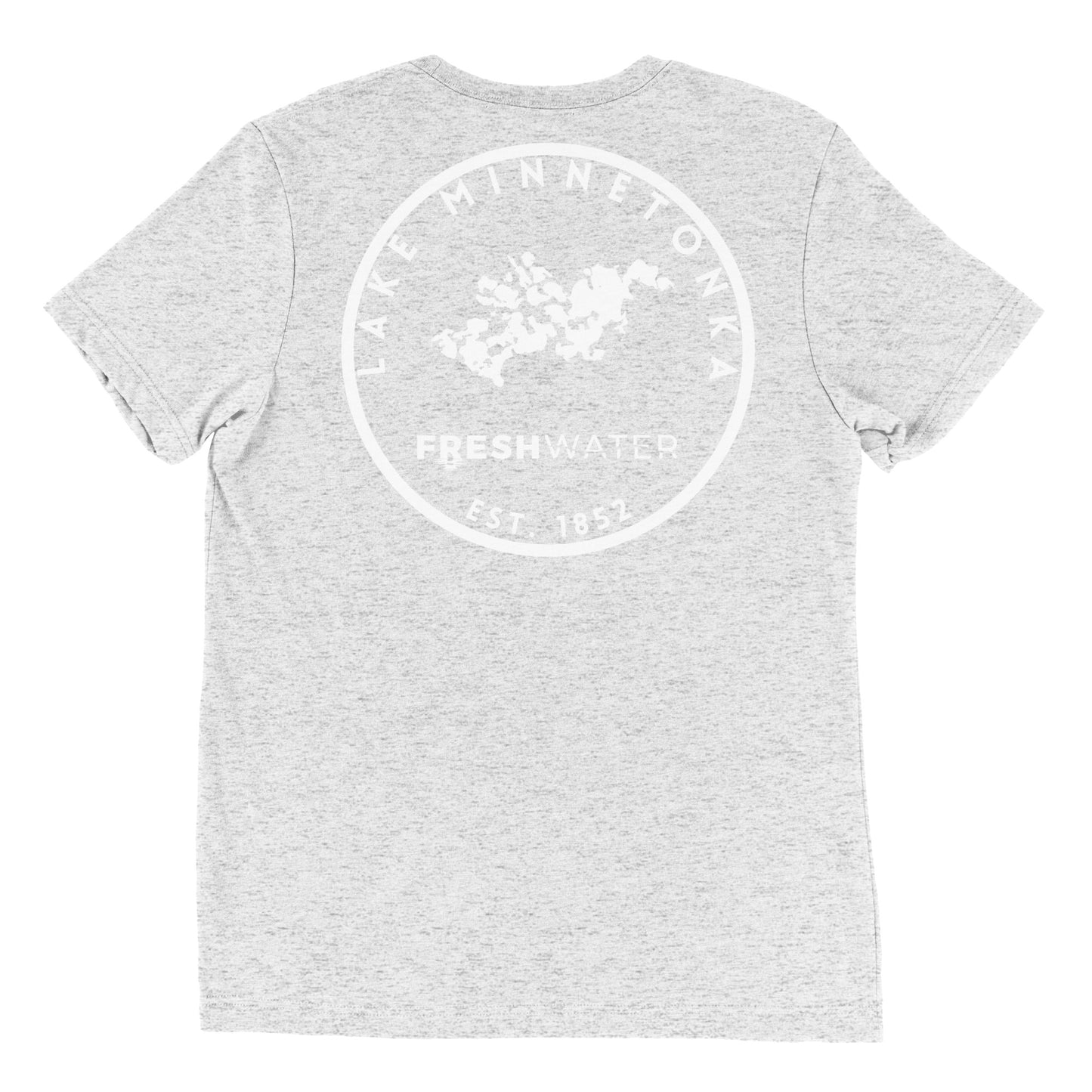 Lake Minnetonka Minnesota Freshwater LO BW Short sleeve t-shirt