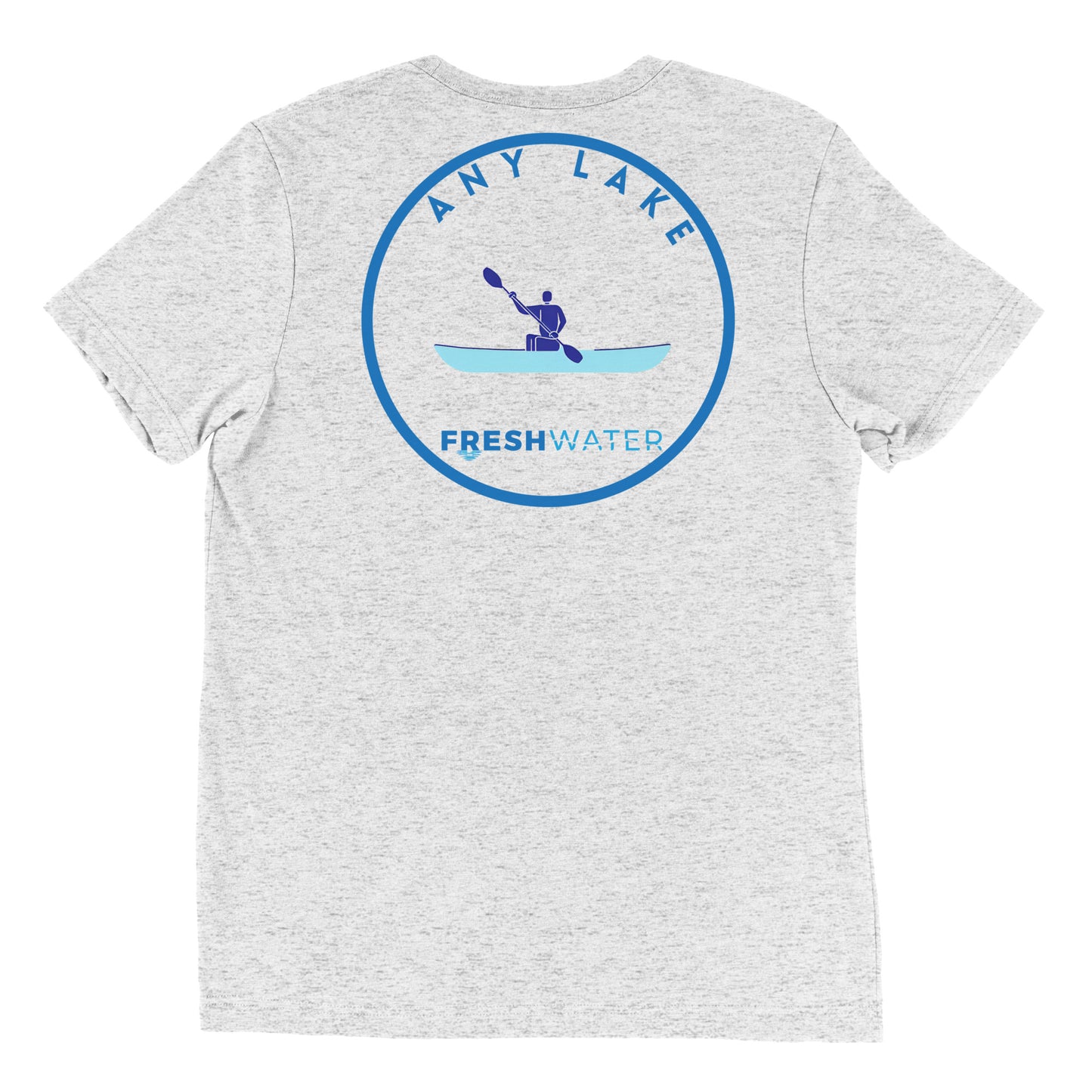 Custom Freshwater Kayak Short sleeve t-shirt