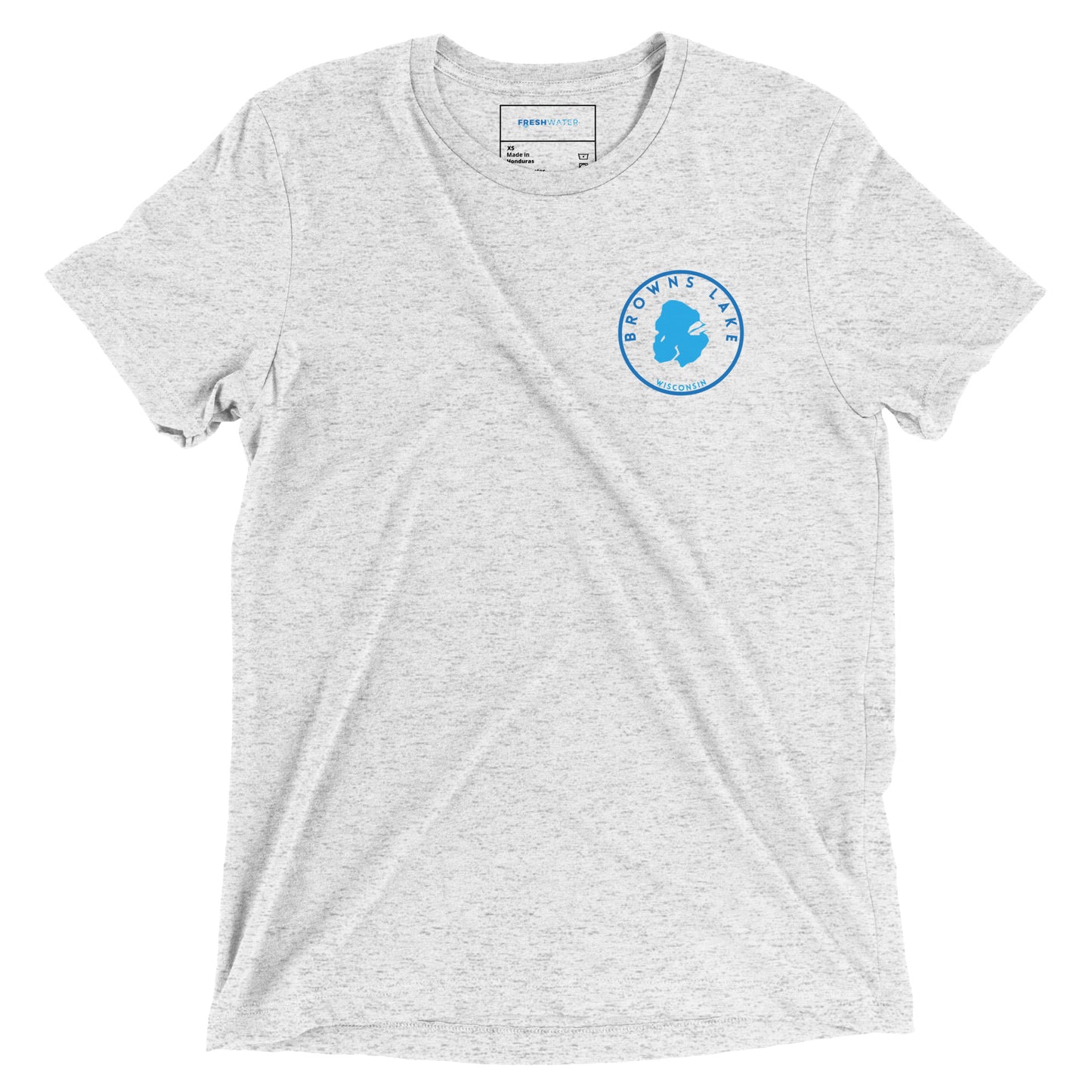 Browns Lake Wisconsin Freshwater SO Short sleeve t-shirt