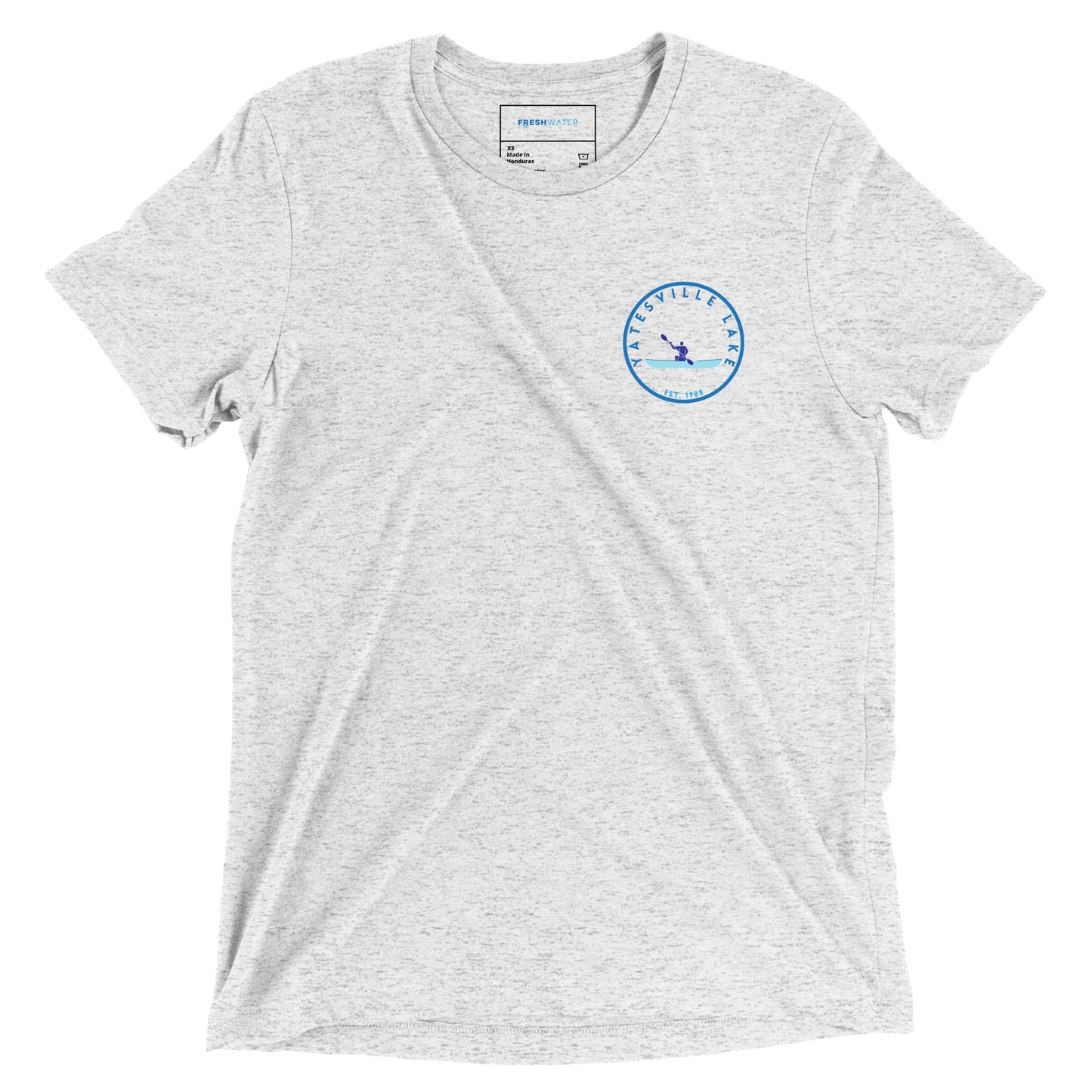 Yatesville Lake Kentucky Freshwater Kayak FB Short sleeve t-shirt