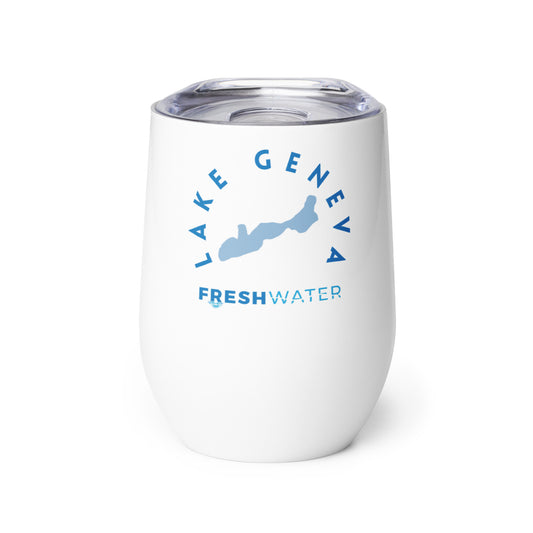 Lake Geneva Wine tumbler